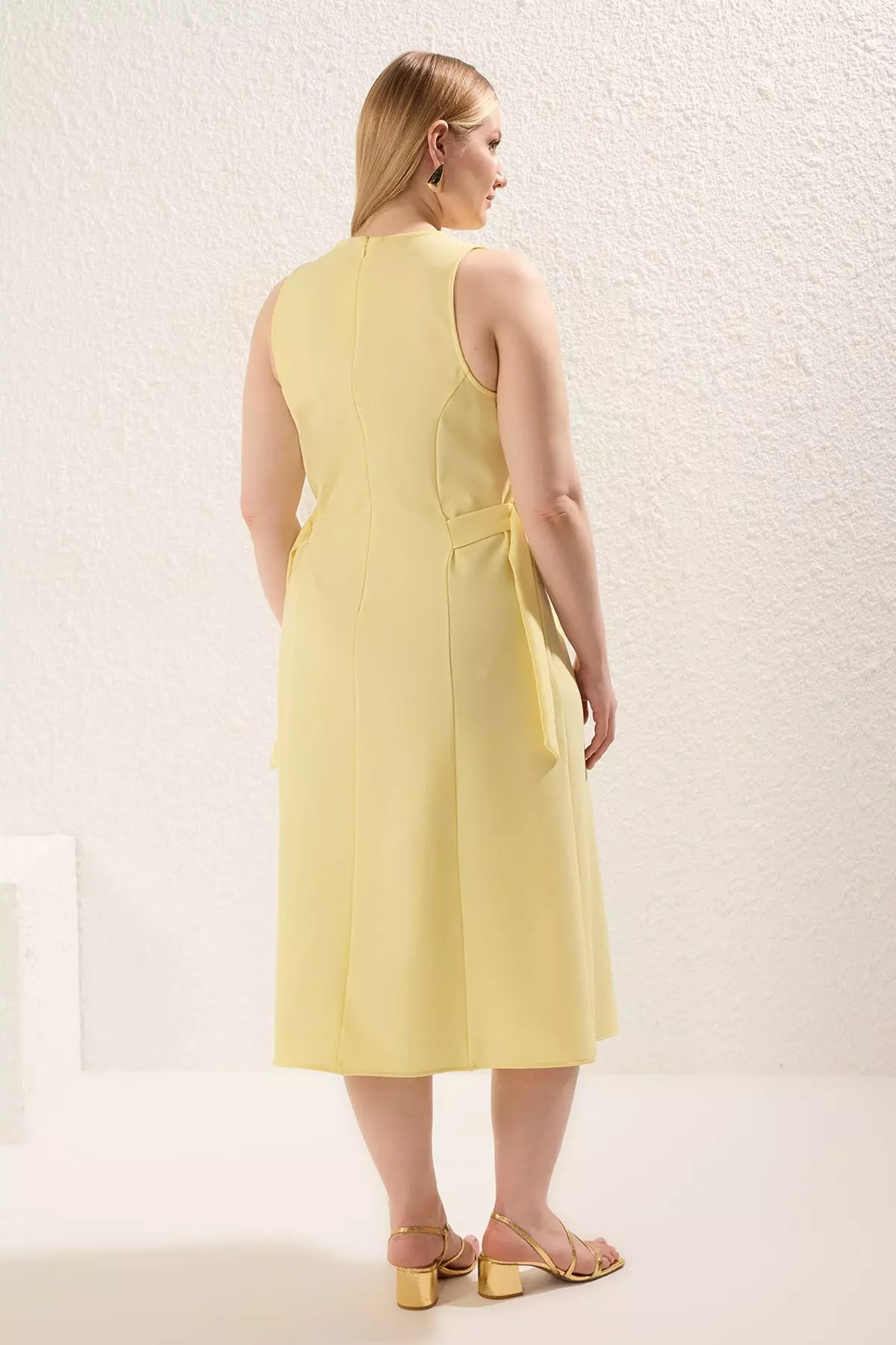 Plus Size D-Ring Midi Dress