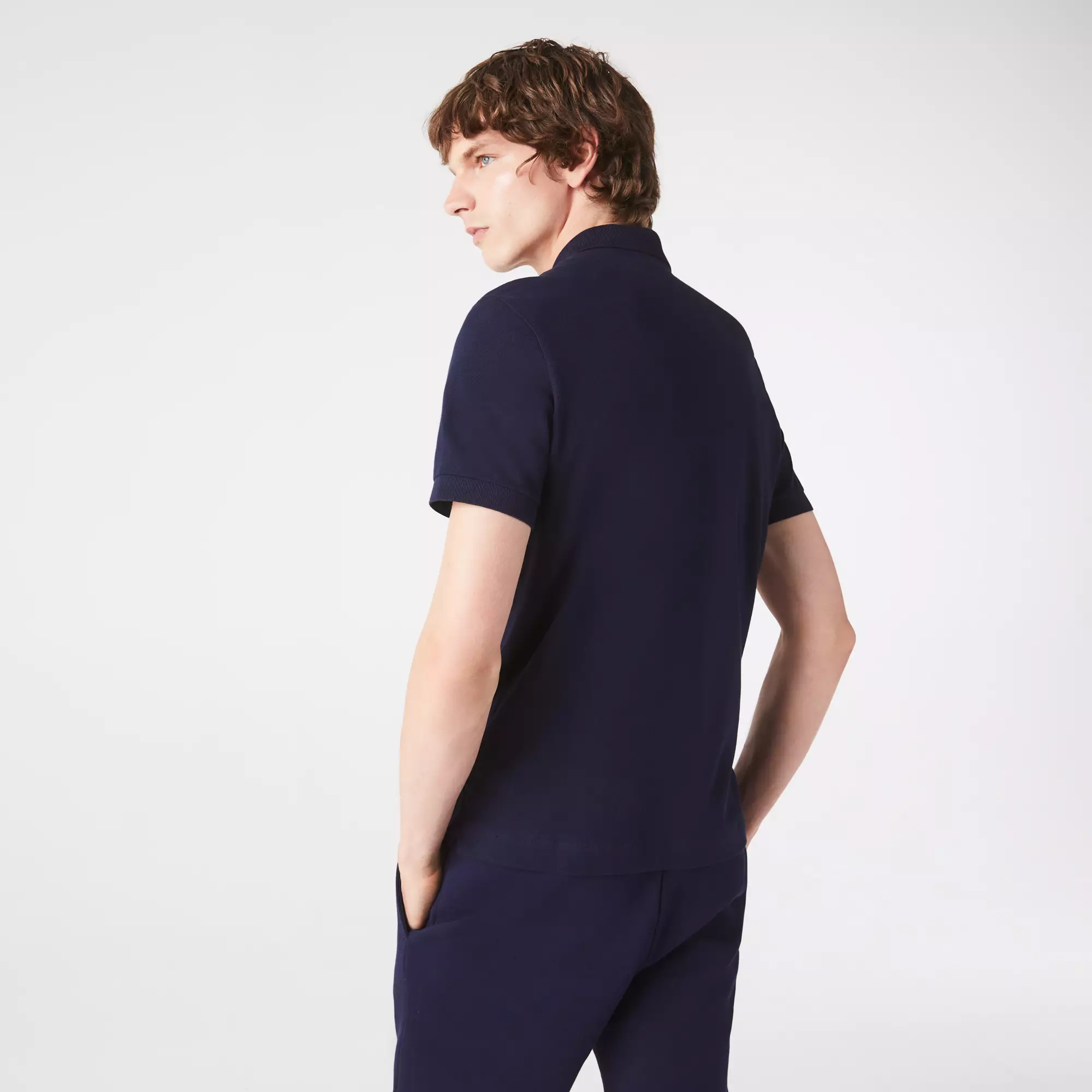 Smart Paris Polo Shirt Stretch Cotton - Blue