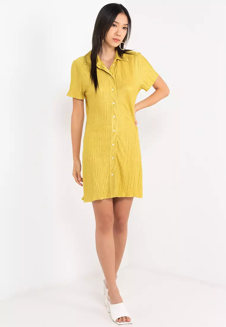 Topshop hotsell button dress