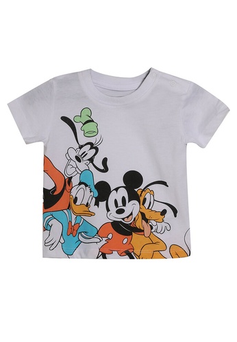 FOX Kids & Baby white White Short Sleeve Disney T-shirt C12F4KA1B69F45GS_1