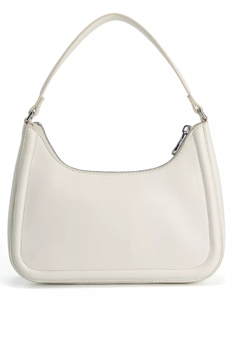 壓花商標單肩袋 - Calvin Klein 配飾