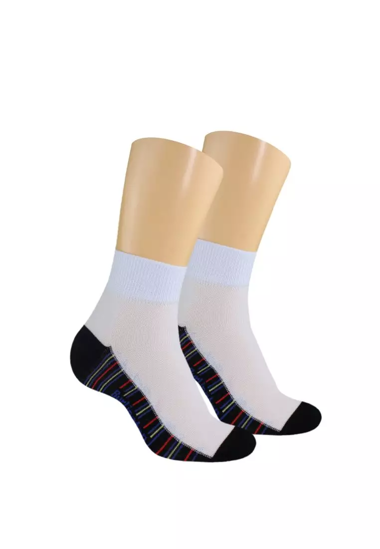 Burlington Boy's Cotton Thin Casual Ankle Socks 3 Pairs in a Pack BBCKG71