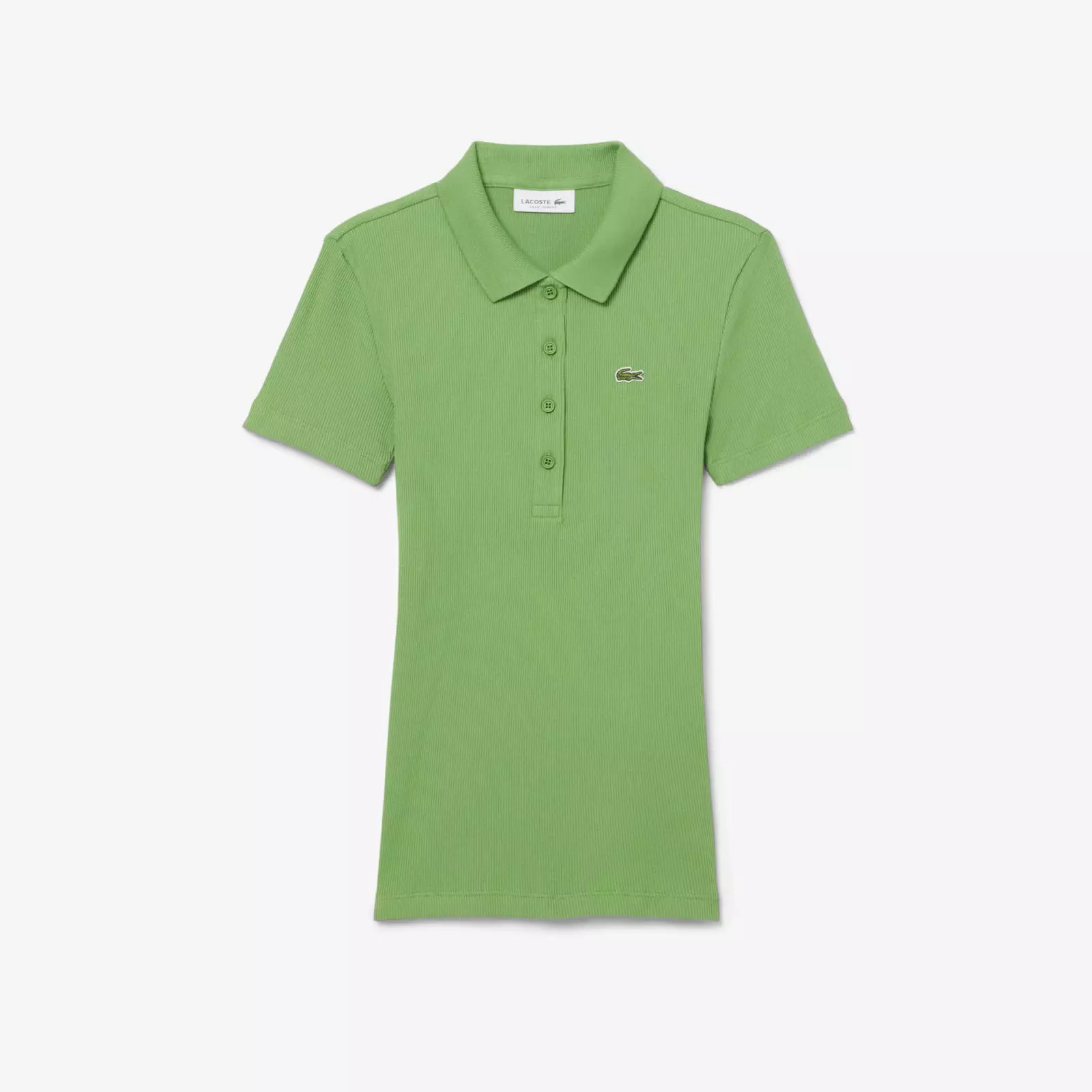L.12.D Slim Fit Ribbed Cotton Polo Shirt