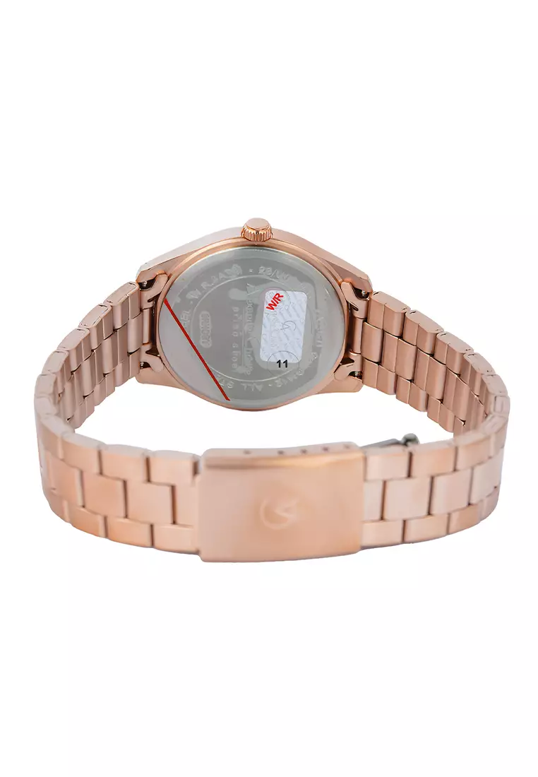Jam Tangan Wanita Alexandre Christie Passion AC 2A75 LDBRGLN Rosegold - Stainless Steel