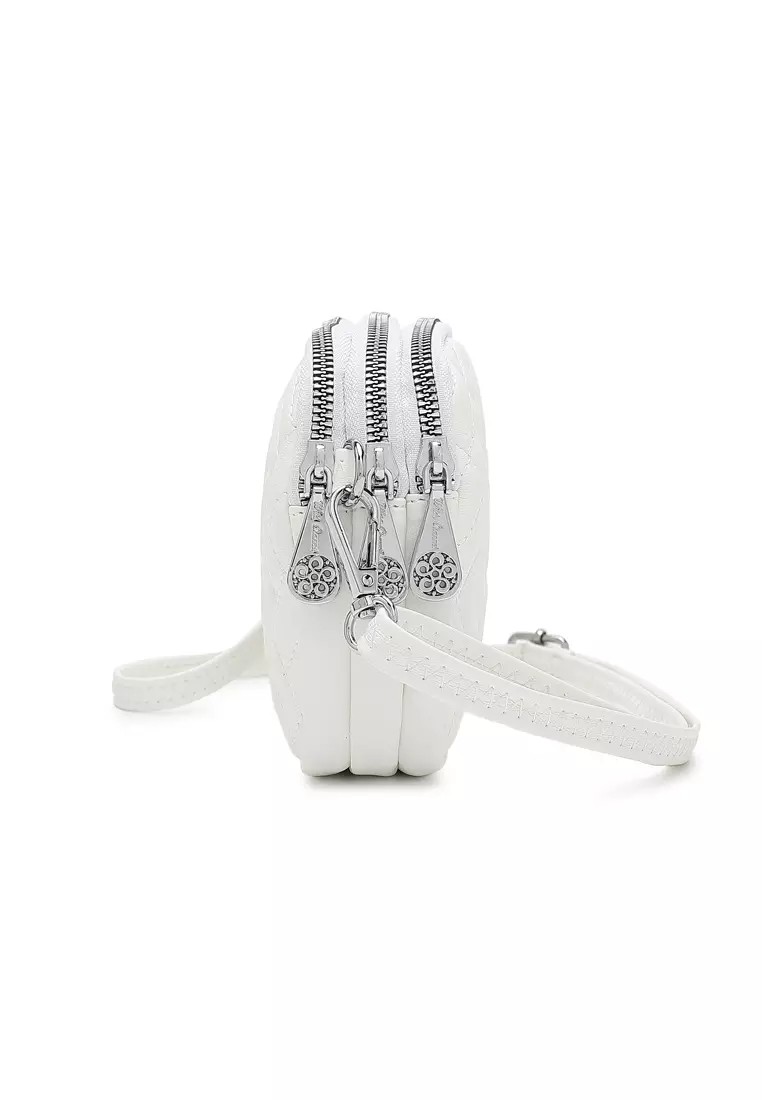 Tas Selempang / Tas Bahu Wanita - Putih (Women's Shoulder Sling Bag / Crossbody Bag)