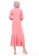 Evernoon pink Natalia Dress Muslimah Wanita Long Sleeve Polos Design Casual Regular Fit - Dusty 15E7BAAB78BBE9GS_2