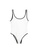H&M white High Leg Swimsuit 32573US16B148AGS_1