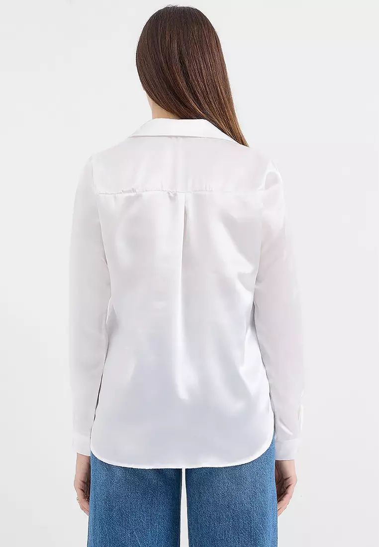 Long Sleeves Collared Shirt