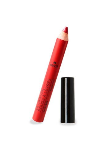 Avril red and pink Avril Organic Lipstick pencil Jumbo - Vrai Rouge 2g 3704DBE70FC4F9GS_1