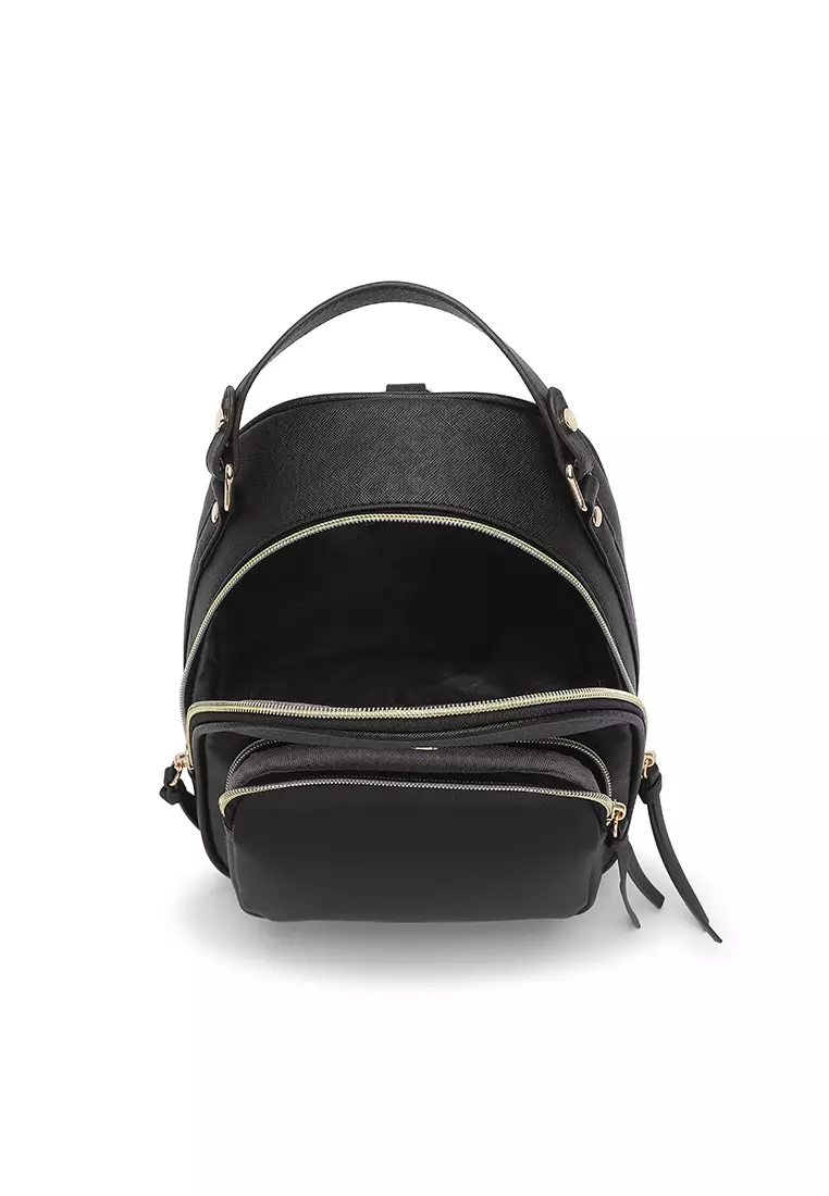 Women's Casual 2-Way Backpack (背囊) - 黑色