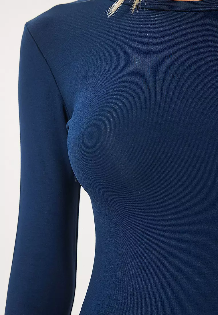 Crew Neck Long Sleeves Top 2-Pack