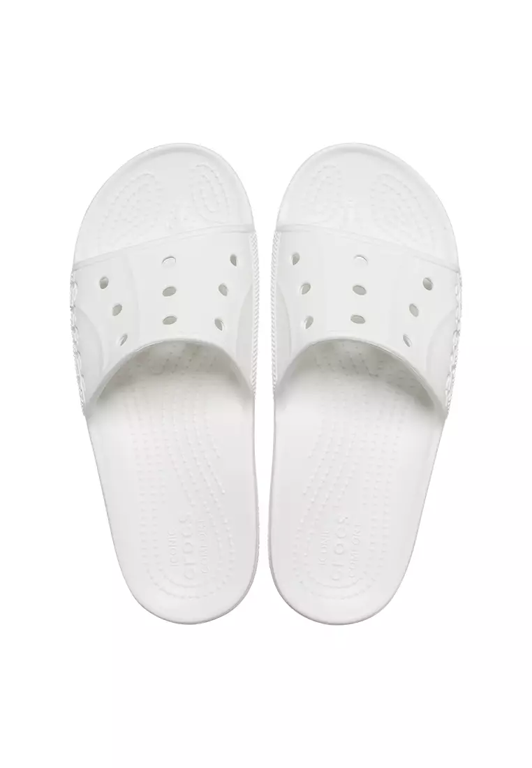Crocs Unisex Baya II Slide - White
