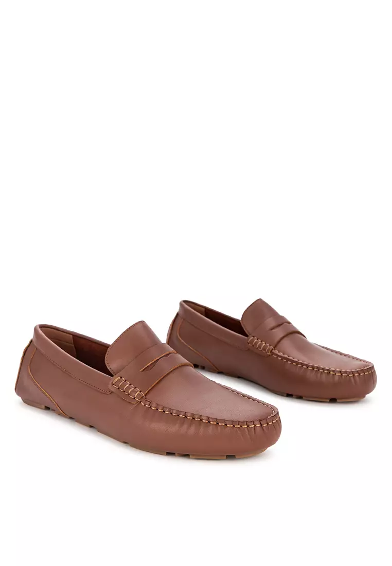 Men's Davenport Penny Loafers Brown