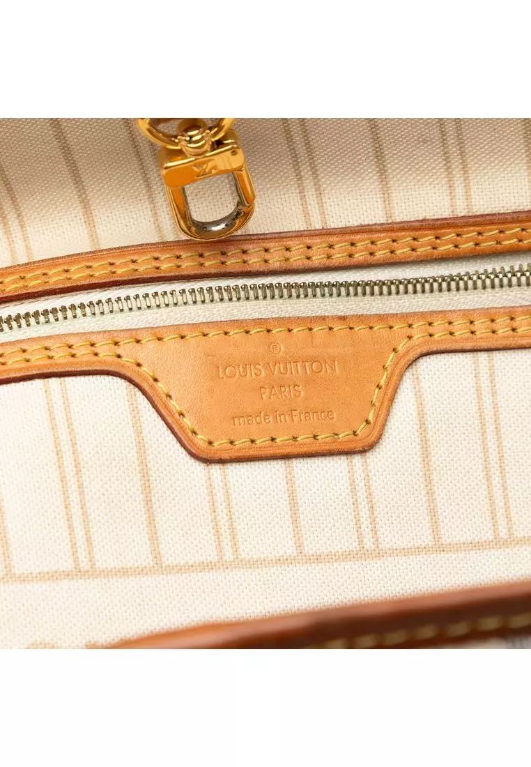 Pre-Loved Louis Vuitton Damier Azur Neverfull Mm