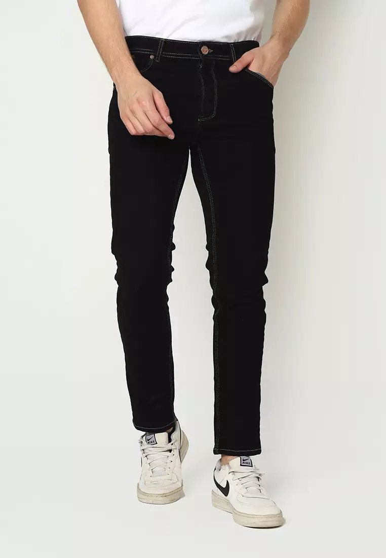 Slim Fit Jeans Dared Black 132509