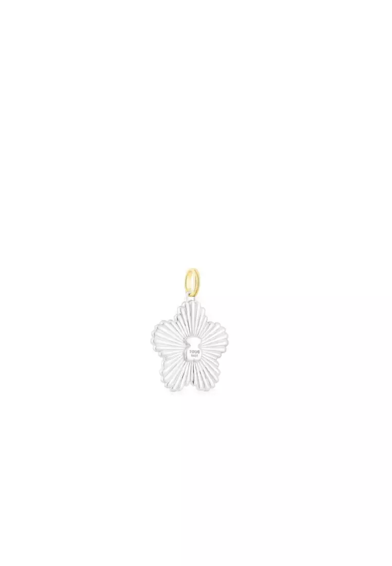 Buy TOUS TOUS Iris Motif Silver Pendant with Flower Silhouette Online |  ZALORA Malaysia