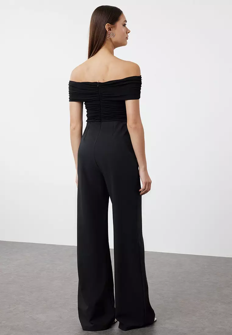 Off-Shoulder Jumpsuit