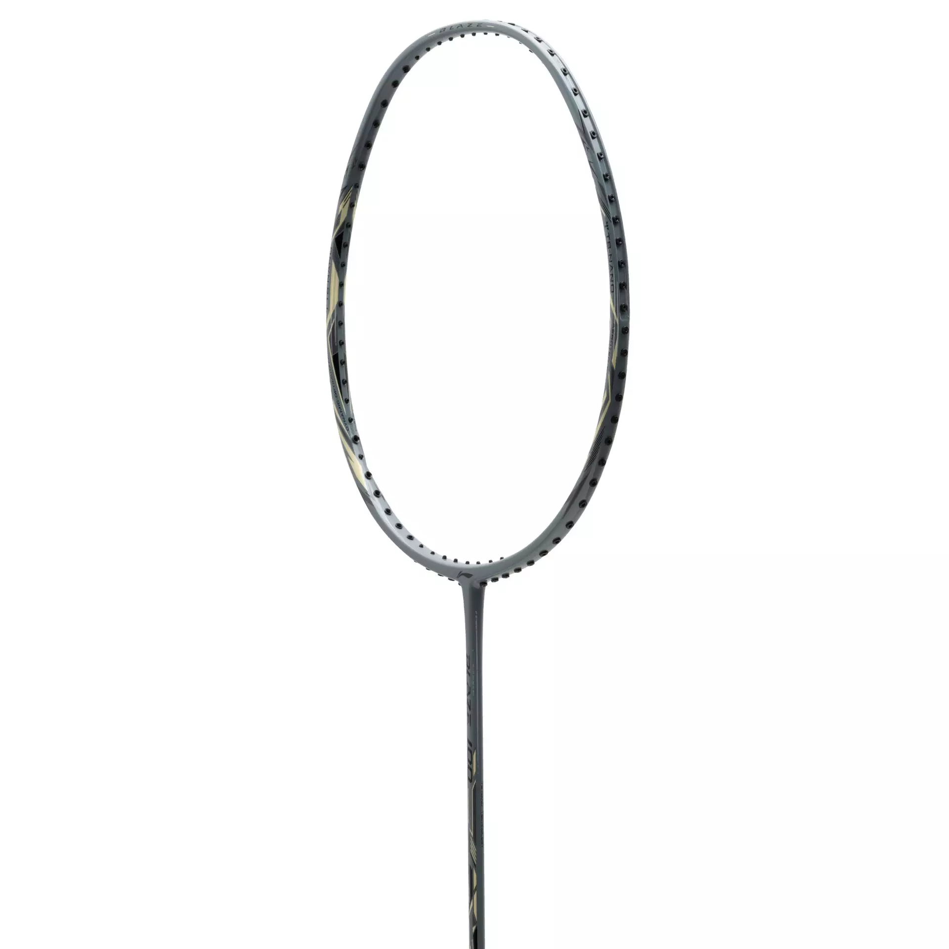 Li-Ning Badminton Racket Blaze 100 84 Grams - Gunmetal/Black/Ivory