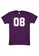 MRL Prints purple Number Shirt 08 T-Shirt Customized Jersey A947DAA0CB4C31GS_1