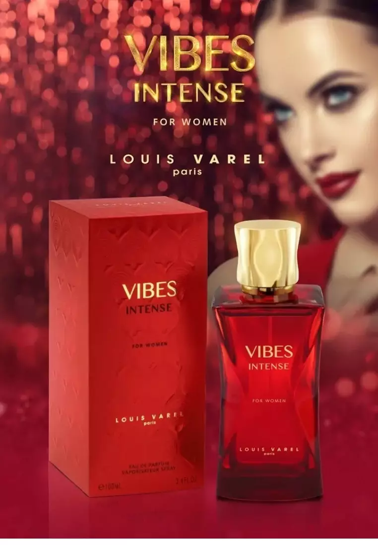 Louis Varel Vibes Intense for Women EDP 100 ml - Parfum Wanita