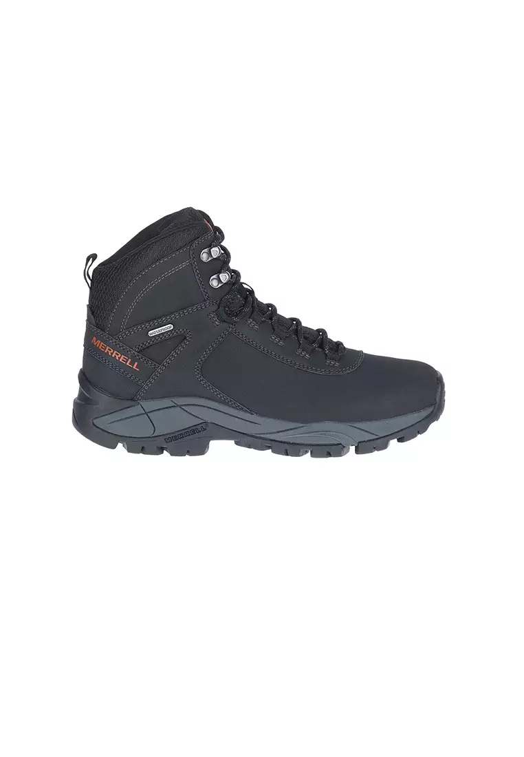 Mens vego mid hot sale leather waterproof boot