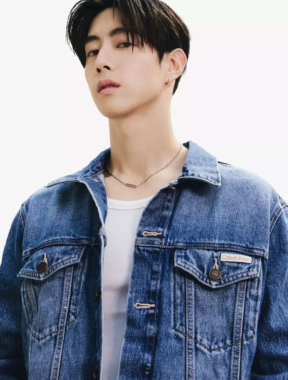 CALVIN KLEIN - CLASSIC TRUCKER JACKET - Navy - navy