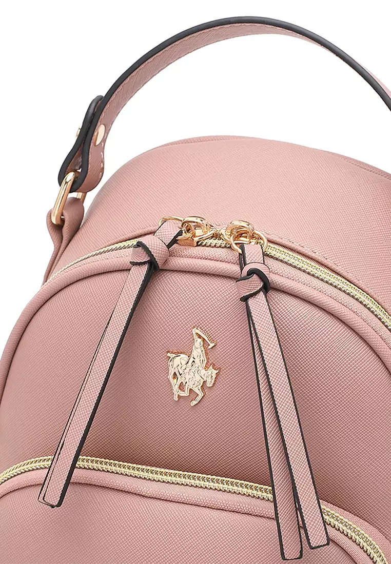 Women's Casual 2-Way Backpack - Pink