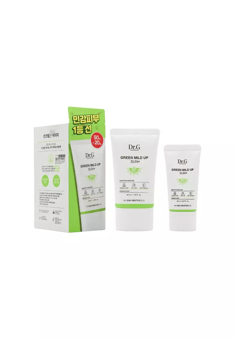 Dr. G SPF50+PA++++礦物高效防曬乳優惠裝 (2件裝)