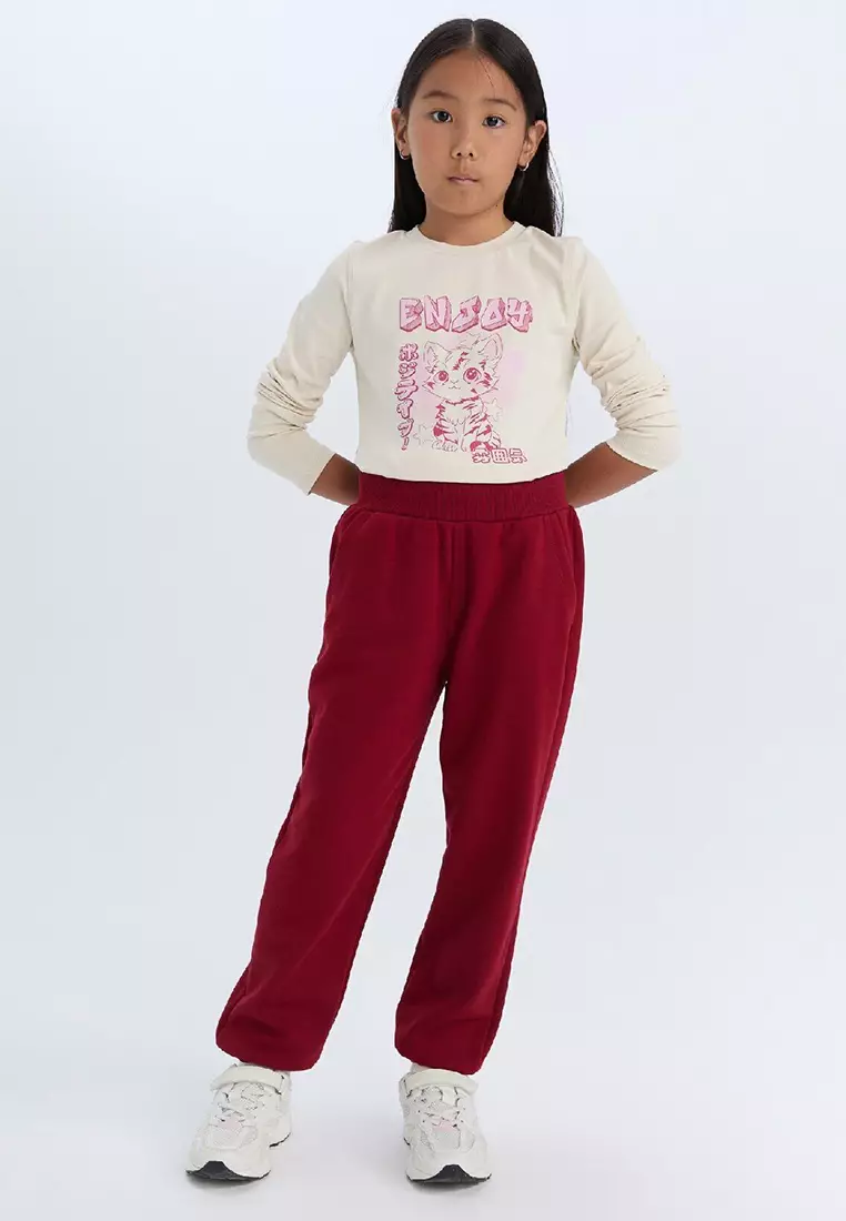 Basic Plain Jogger Sweatpants