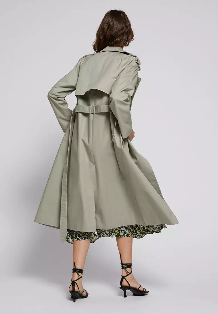 Other stories green coat sale
