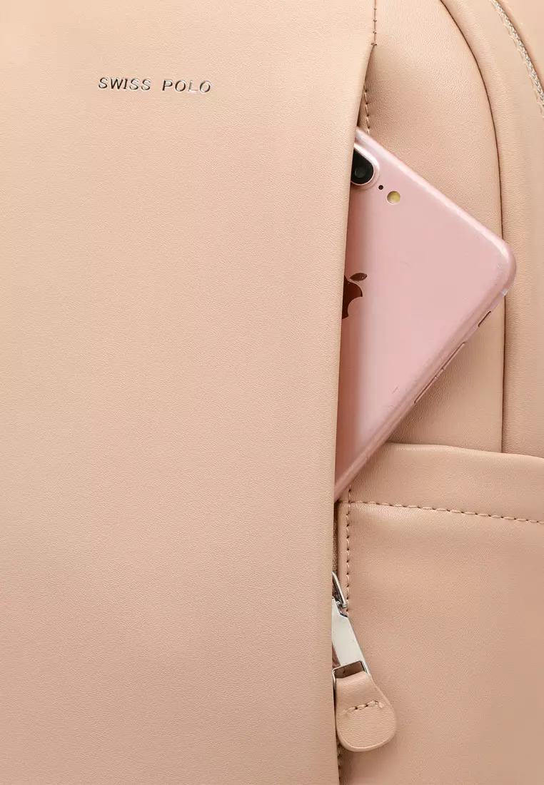 Women's Party Backpack - Beige