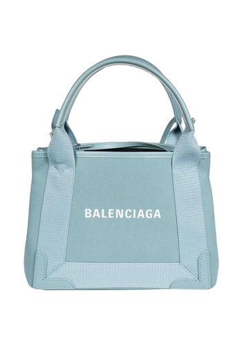 Balenciaga Balenciaga Navy Cabas Xs Aj Shoulder Bag in Blue 2022 