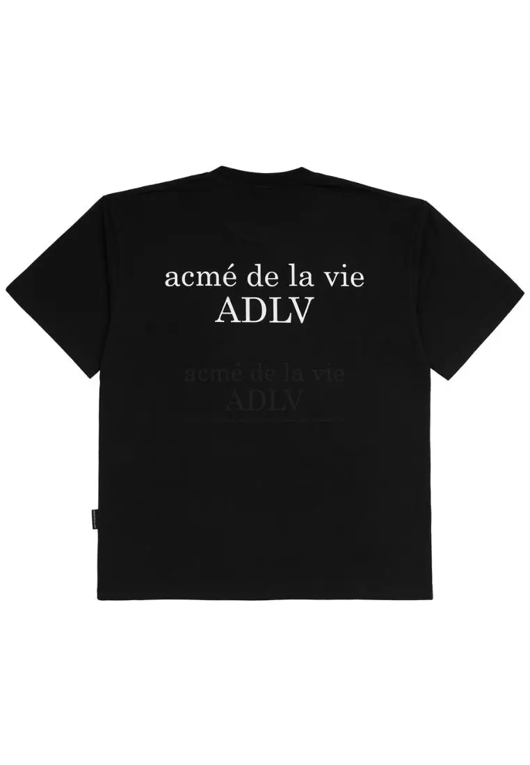 Baby Face BEAR MUFFLER BOY Short Sleeve T-Shirt Black