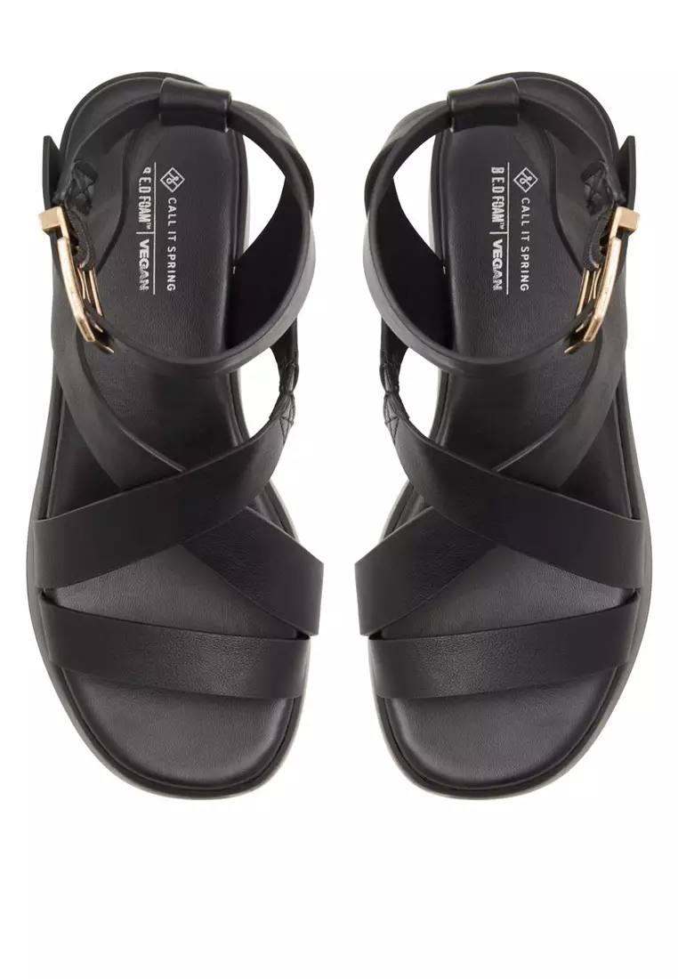 Raia Ankle Strap Wedge Sandals