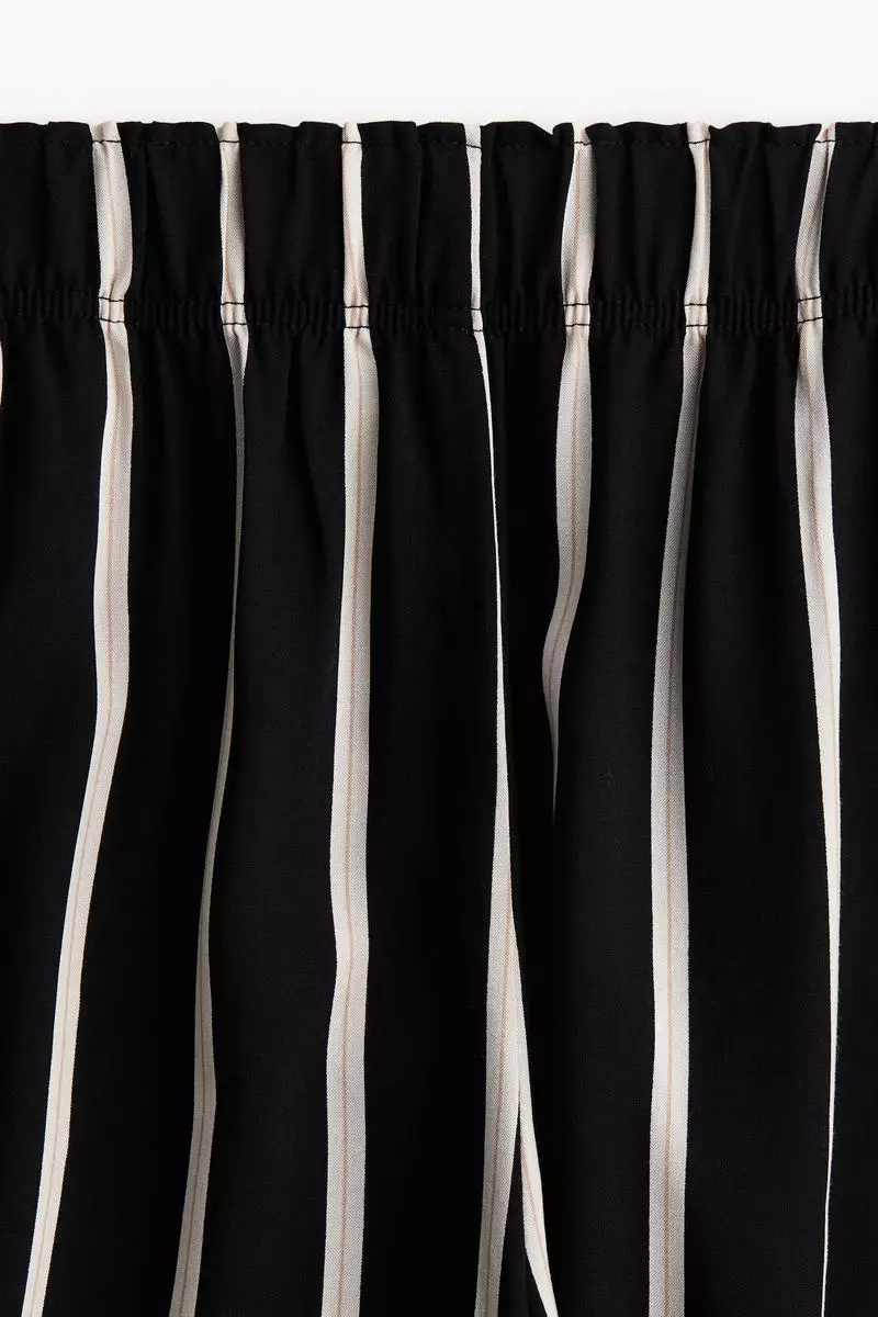 Cropped pull-on trousers