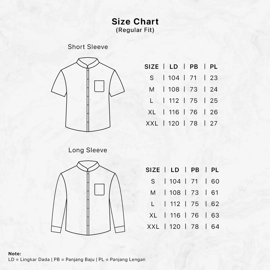 Platini Kemeja Koko Pria Lengan Panjang Katun Light Brown 961400