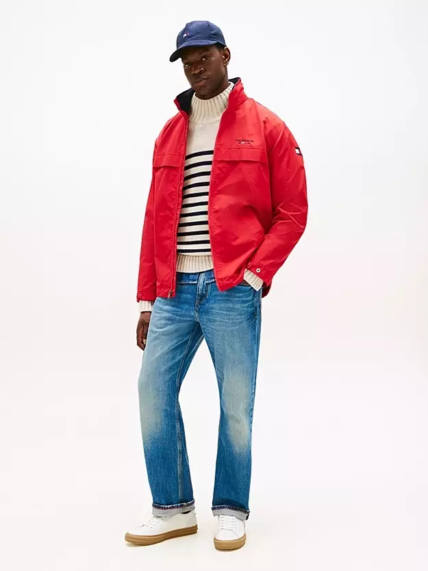Tommy Hilfiger - Leather Mixed Texture Trainers
