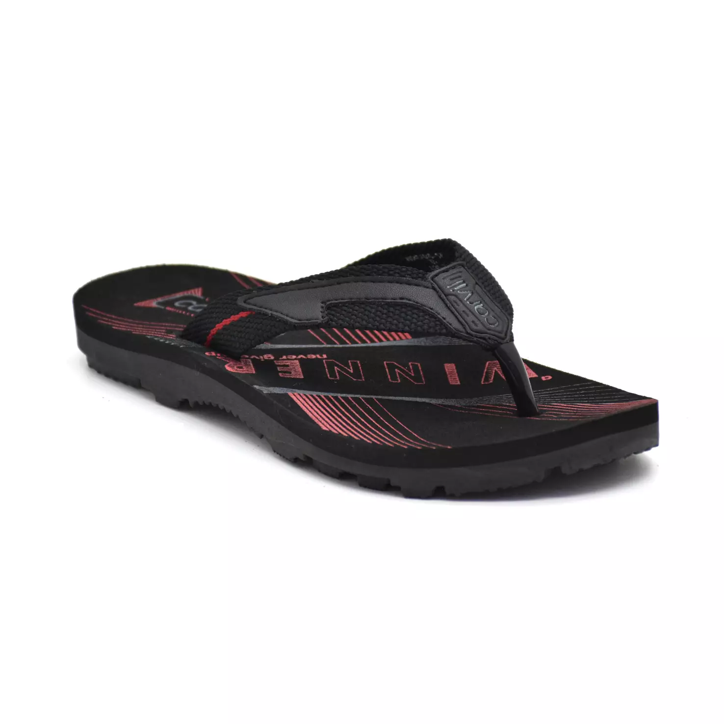 Carvil Sandal Anak Wintaro-TP Black/ Red