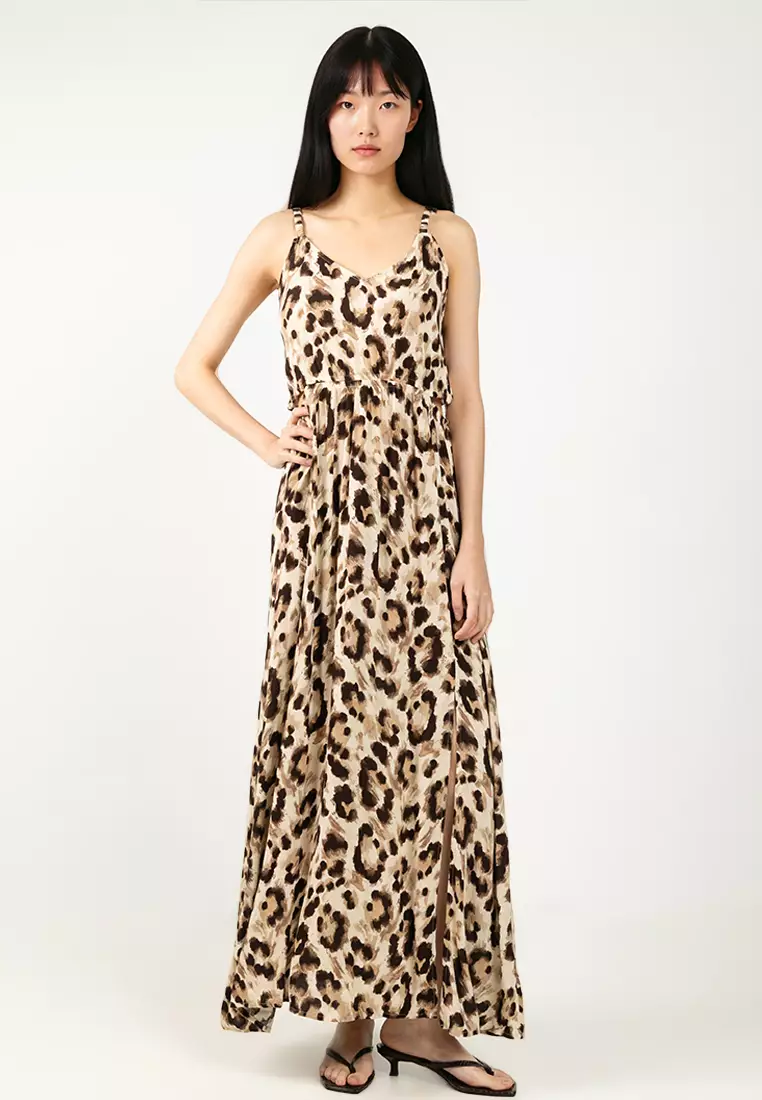 Anna Sleeveless Ankle Dress