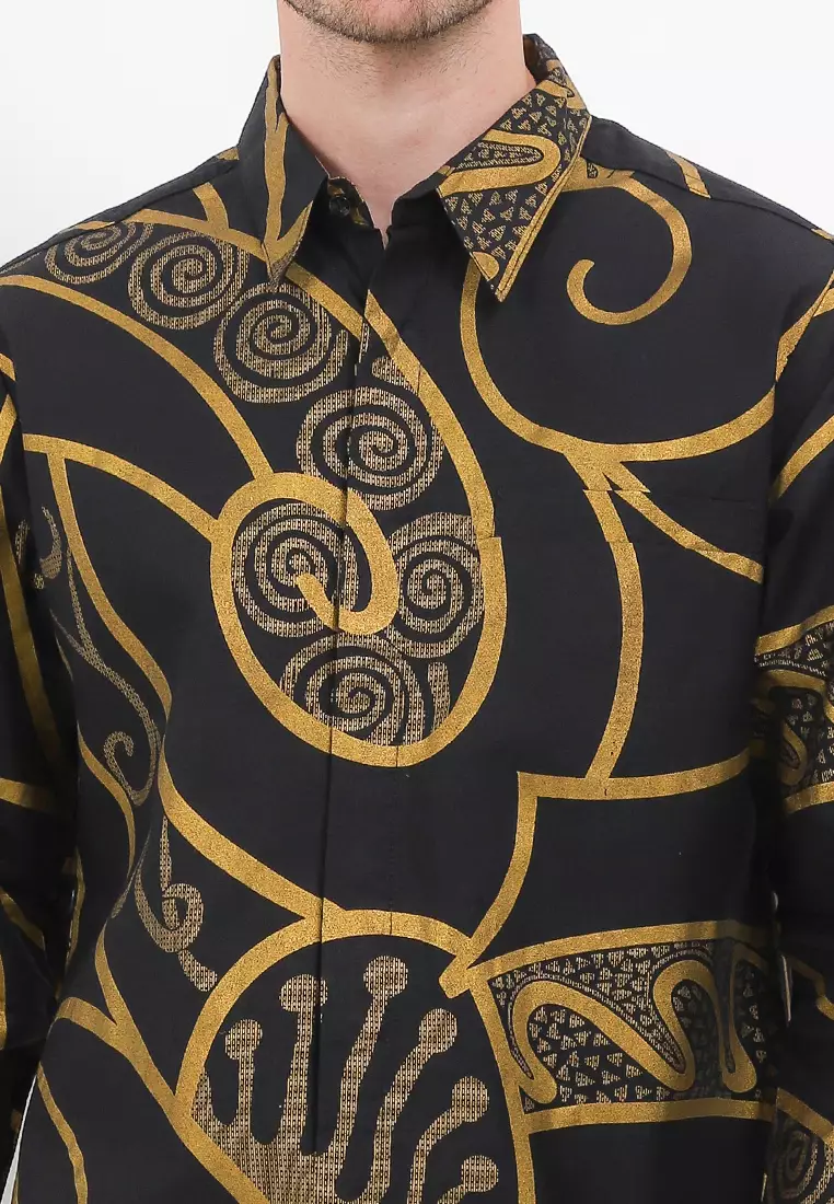 Kemeja Body Fit Batik Motif 7