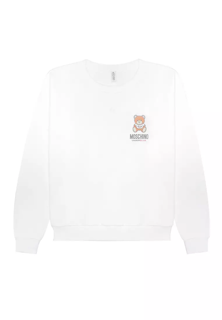 White moschino clearance sweatshirt