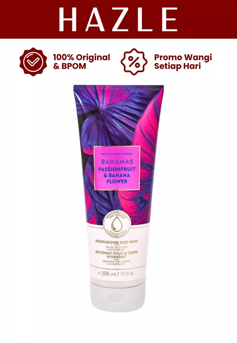 Bath & Body Works Bahamas Passionfruit & Banana Flower Moisturizing Body Wash Woman 295 ml