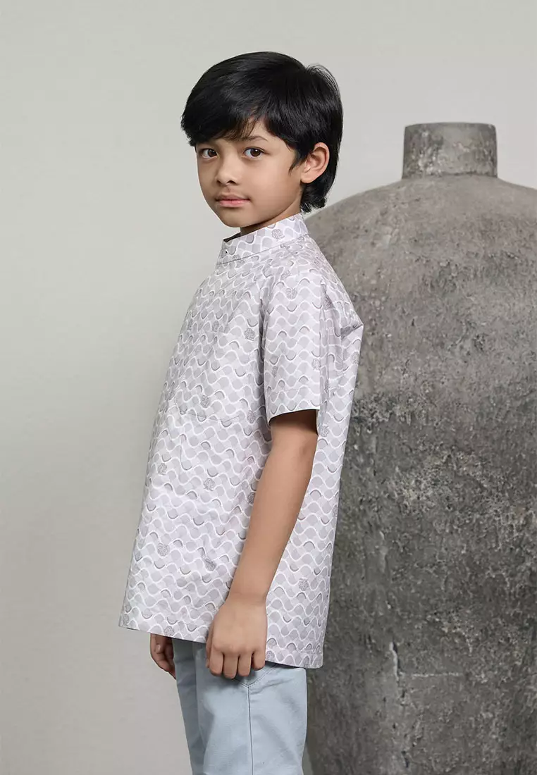 Kami Biyan Short Sleeve Kids Koko Ash