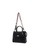 LancasterPolo black Alpaca Handbag with Canvas Strap C4BADACCD9433CGS_2