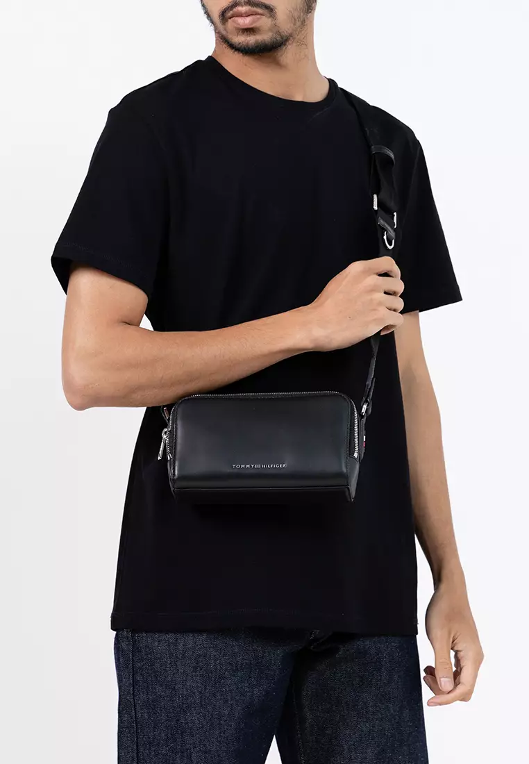 Buy Tommy Hilfiger Business Leather Crossover Bag 2026 Online | ZALORA