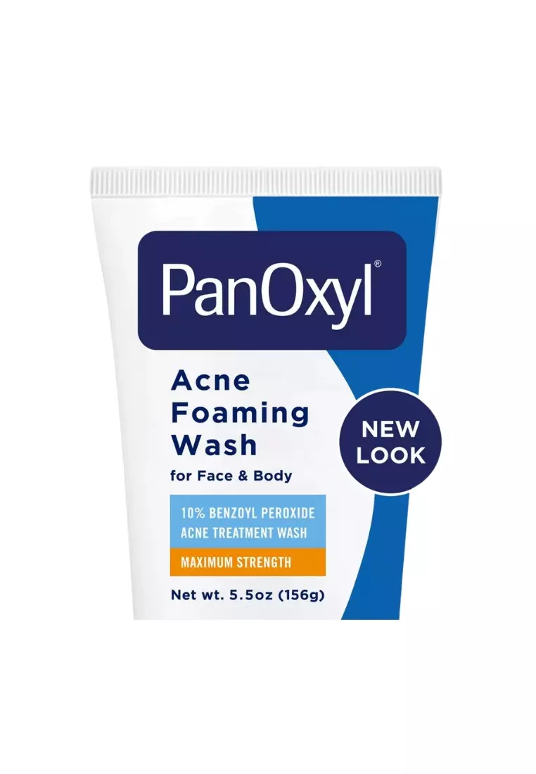 PanOxyl - Acne Foaming Wash Benzoyl Peroxide 10% Maximum Strength