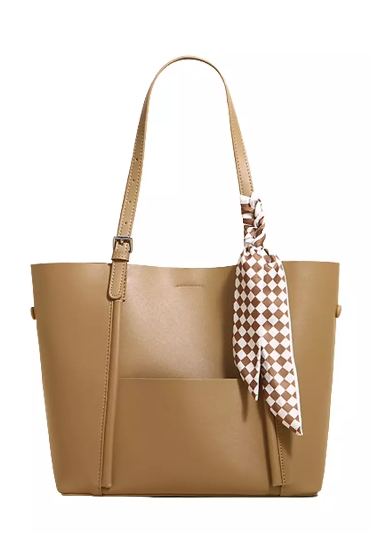 michael kors tote with scarf