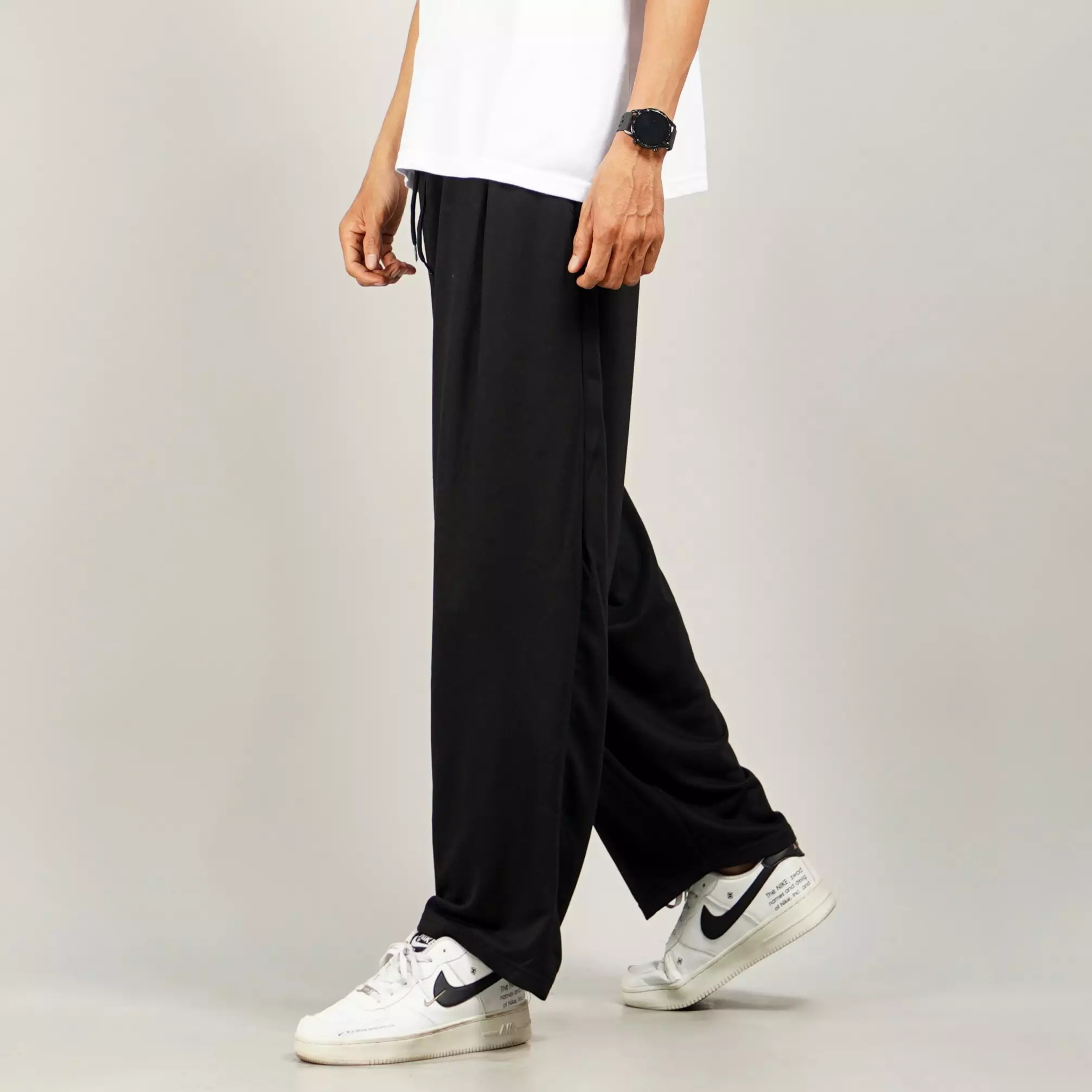 BAGGY PANTS Celana Baggy Pria Celana Panjang Baggy Celana Baggy Pants Pria - HITAM