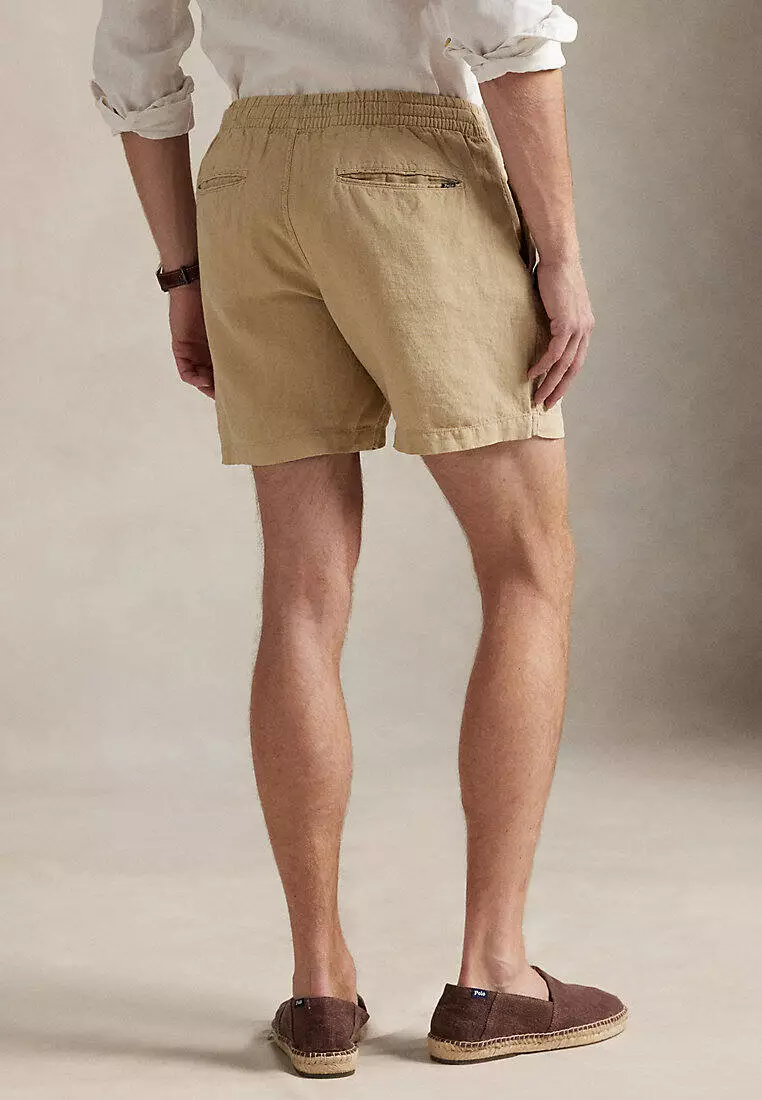6-Inch Polo Prepster Linen Short