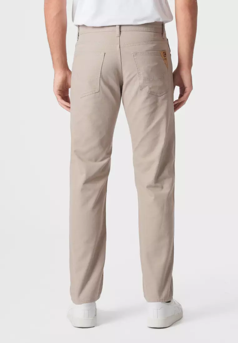 Emba Denim - BS08.01 Celana Panjang Pria Kanvas Premium Regular Fit New Tebal